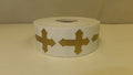 Perforated Cross Tanning Stickers Roll of 1000 - Tan Progress Tracking