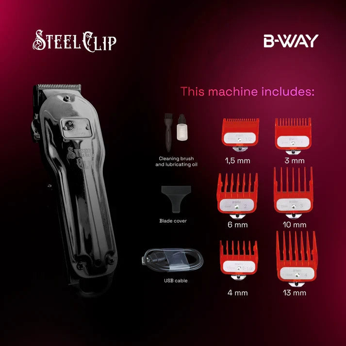 Cordless Hair Clippers for Barbers and Home Use - Professional Trimmer