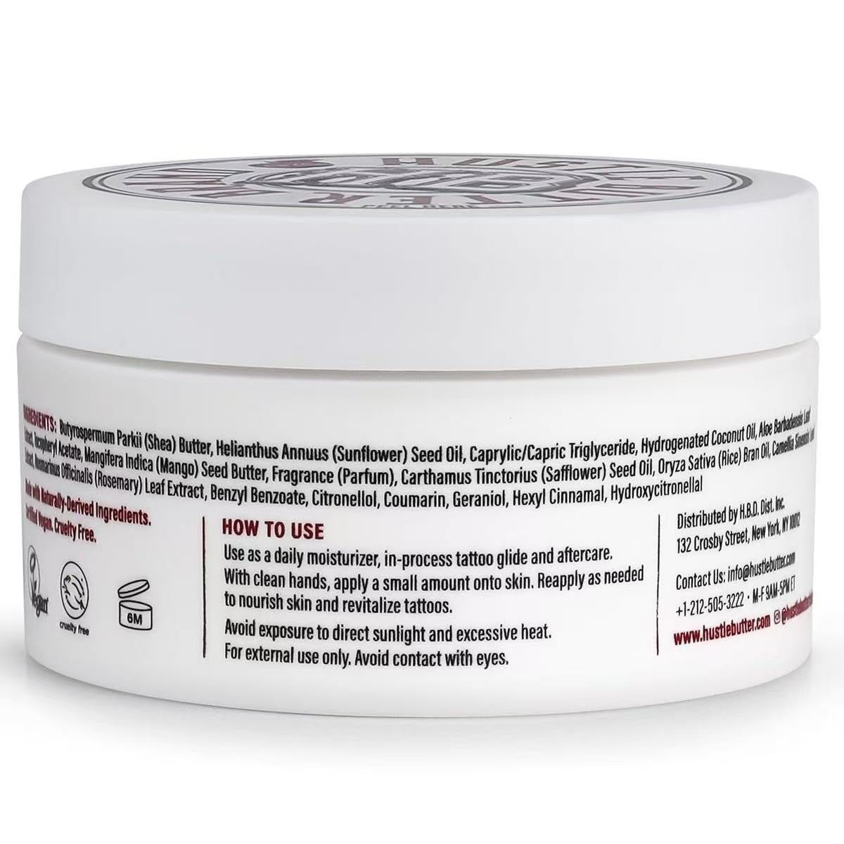 Tattoo Aftercare Balm 5oz Hustle Butter Deluxe Heals & Protects New Tattoos