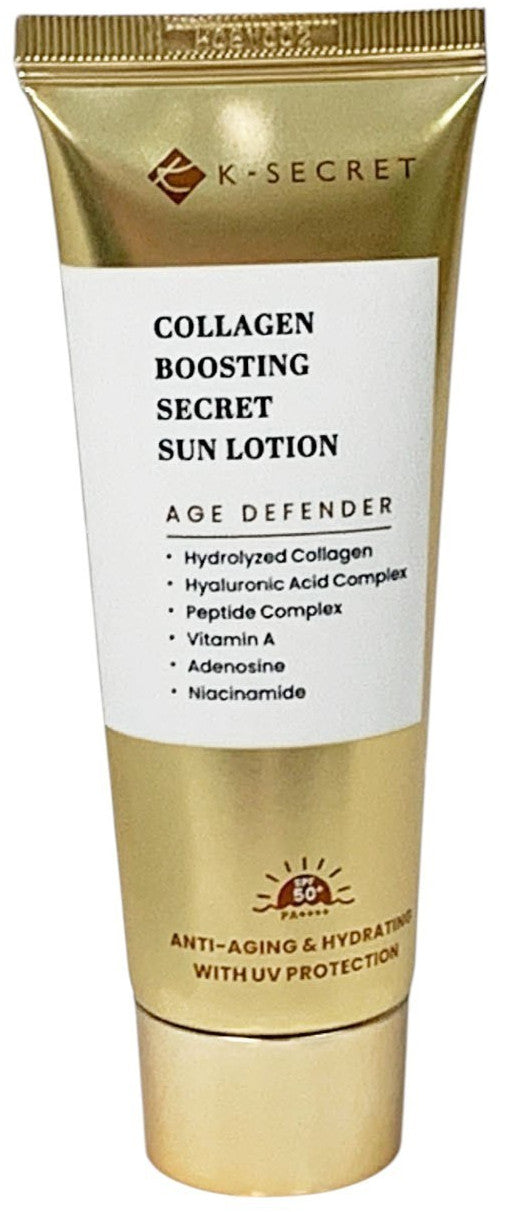 Collagen Boosting Sun Lotion SPF 50+ Set of 2 - Anti-Aging Sunscreen for Youthful Skin