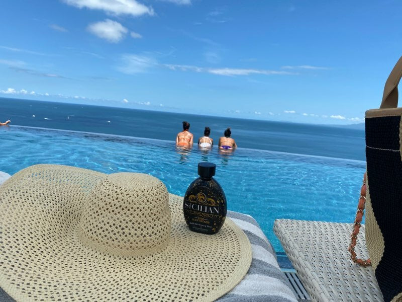 Double Dark Black Bronzer Tanning Lotion 2025 The Sicilian 200x Indoor Outdoor