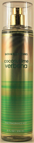 Coconut Lime Verbena Body Mist Spray 8oz - Fresh Fragrance