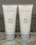 Nu Skin AP-24 Whitening Fluoride Toothpaste Lot of 2 - Made in USA