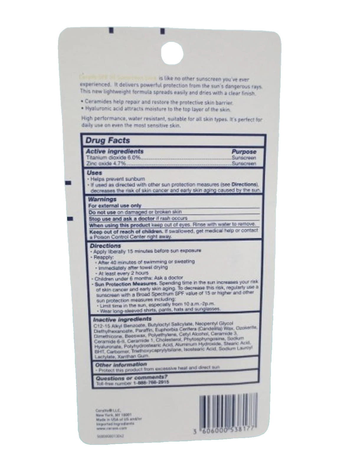 Sunscreen Stick SPF 50 Invisible Zinc SPF 50 - 3 Pack, Broad Spectrum Sun Protection