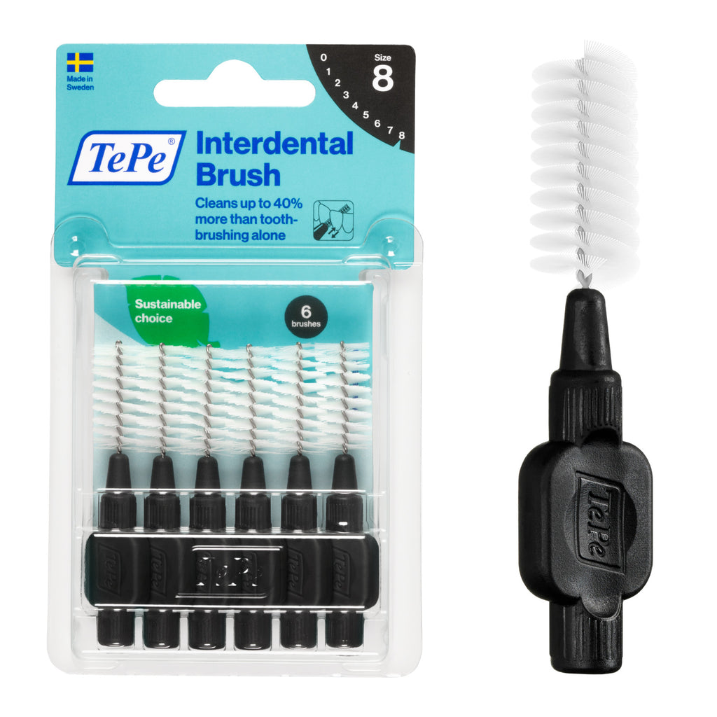 Interdental Brush Set for Daily Plaque Removal, 6 or 25 Pack - Oral Care