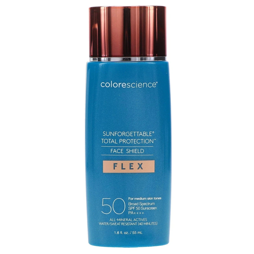 Mineral Sunscreen Face Shield SPF 50 Medium - Broad Spectrum Protection & Tone-Adapting