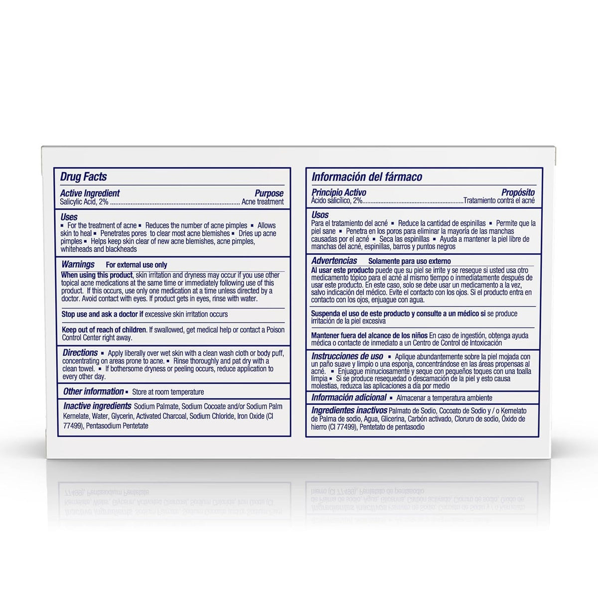 Salicylic Acid & Activated Charcoal Acne Face Soap for Oily Skin