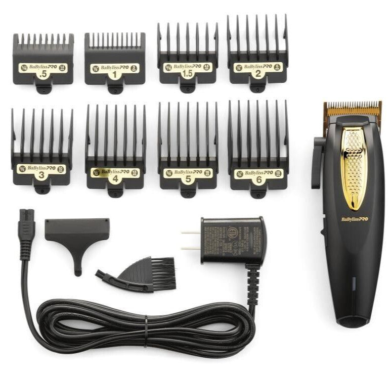 Cordless & Corded Hair Clipper for Barbers - Lithium Battery, 2H Runtime