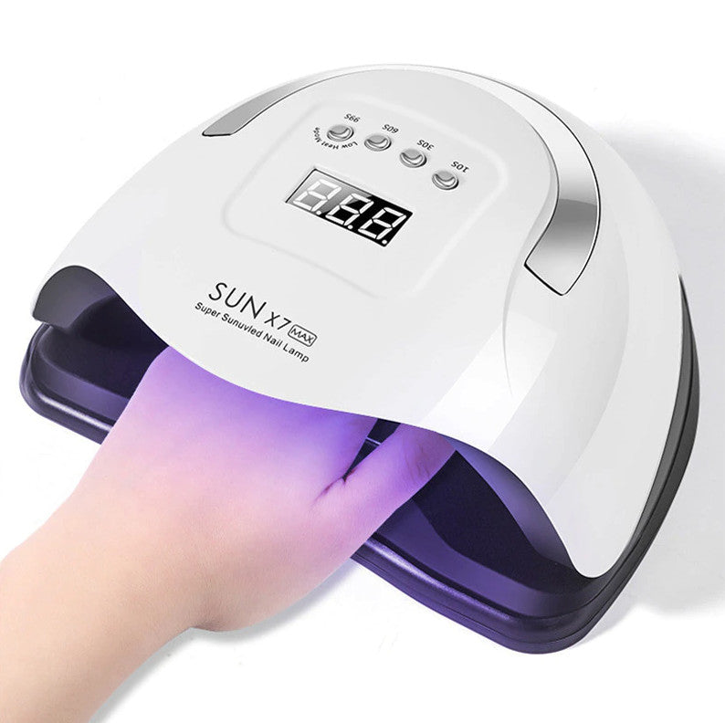 220W UV LED Nail Dryer Lamp for Gel Polish Curing Manicure Equipment