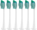 Medium Bristle Replacement Head for TAO Clean Electric Toothbrush — 6 Pack