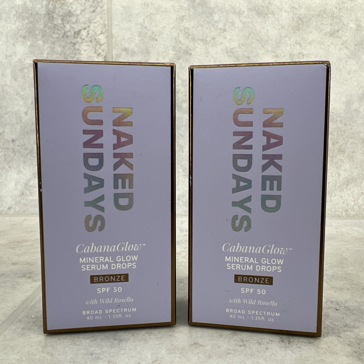 Mineral Glow Serum Drops - Bronze 2 Pack, Face & Body Skin Care