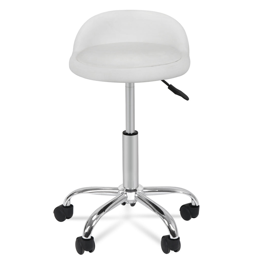 Adjustable Hydraulic Rolling Stool for Facial Massage & Salon Use