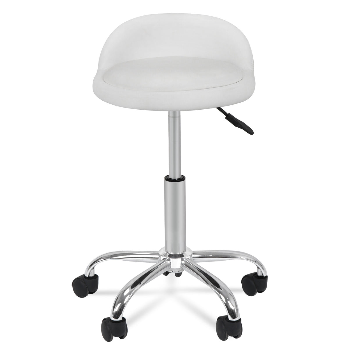 Adjustable Hydraulic Rolling Stool for Facial Massage & Salon Use