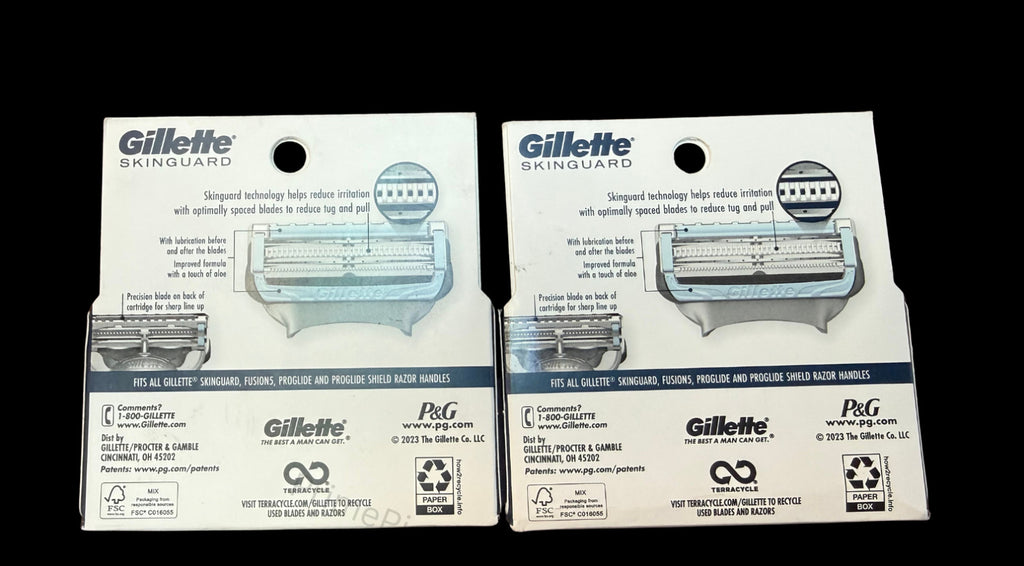 Gillette SkinGuard Razor Blade Refills - 8 Cartridges for Sensitive Skin