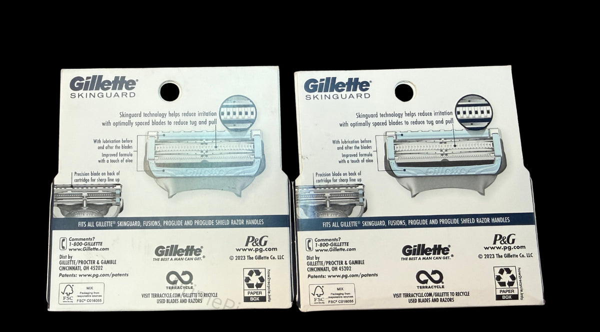 Gillette SkinGuard Razor Blade Refills - 8 Cartridges for Sensitive Skin