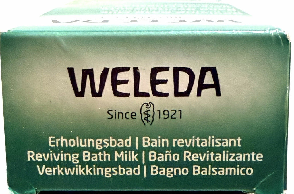 Weleda Pine Reviving Bath Milk Set - Natural Aromatherapy for Relaxation