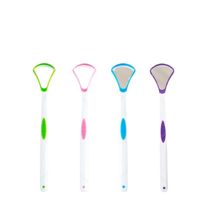Reusable Tongue Scraper Set - Oral Hygiene Cleaner for Adults & Kids