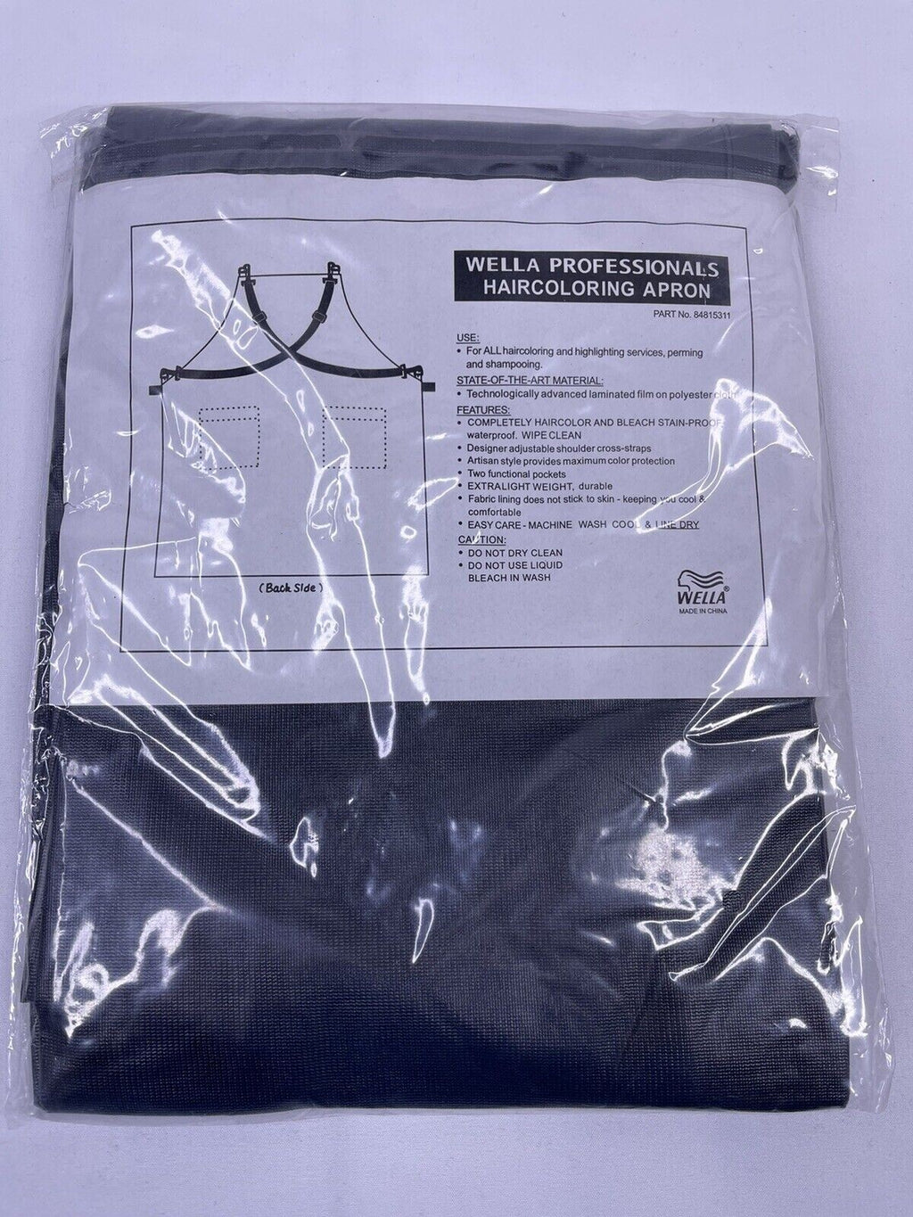 Hair Coloring Apron Waterproof Hair Dye Protecting Apron with Pockets