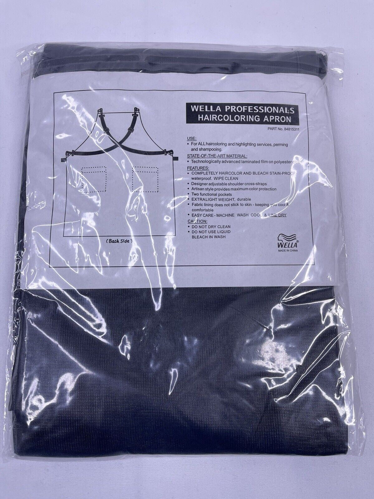 Hair Coloring Apron Waterproof Hair Dye Protecting Apron with Pockets