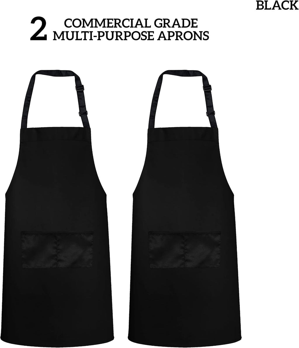 Professional Hair Stylist Apron with 2 Pockets - Heavy-Duty & Washable