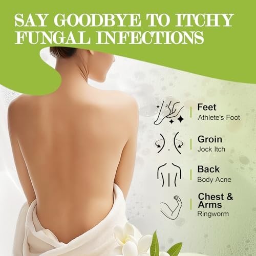 Antifungal Soap with Tea Tree & Eucalyptus - Deep Cleansing for Skin