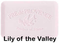 French Lily of the Valley Shea Butter Bath Soap - 150g Enriched Moisturizing Bar