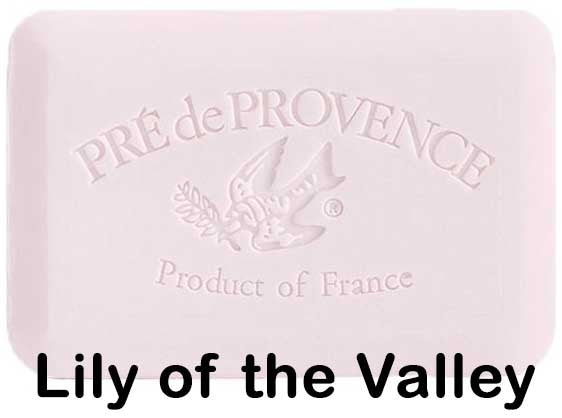 French Lily of the Valley Shea Butter Bath Soap - 150g Enriched Moisturizing Bar