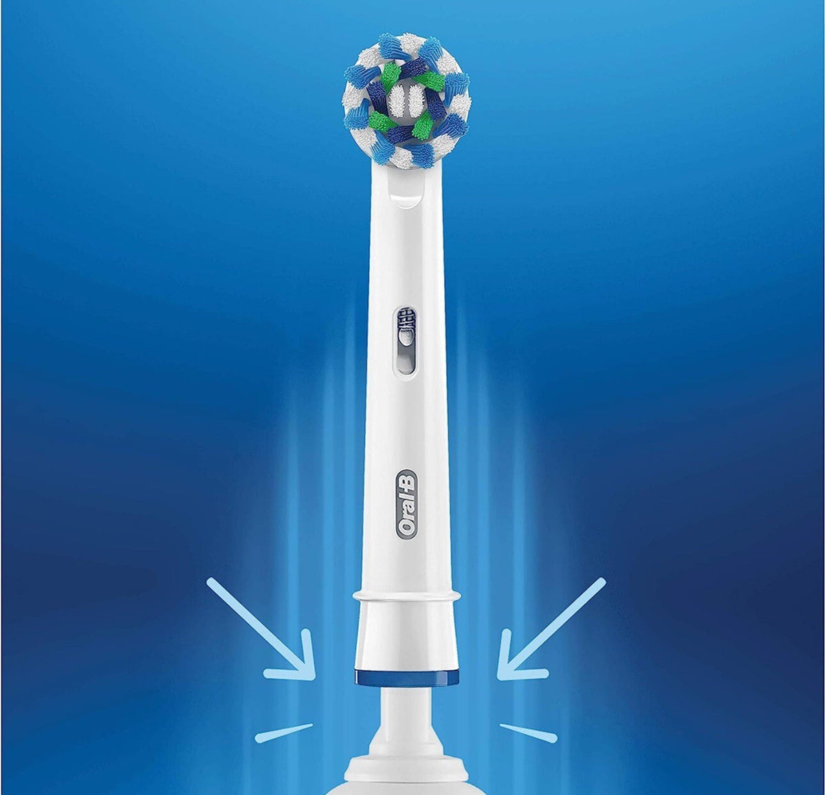 Electric Toothbrush Replacement Heads - Cross Action, Pack of 10