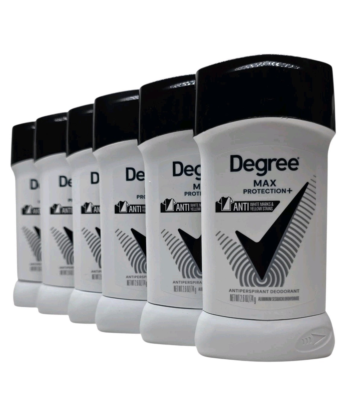Degree Max Protection+ 5-in-1 Antiperspirant Deodorant, Black and