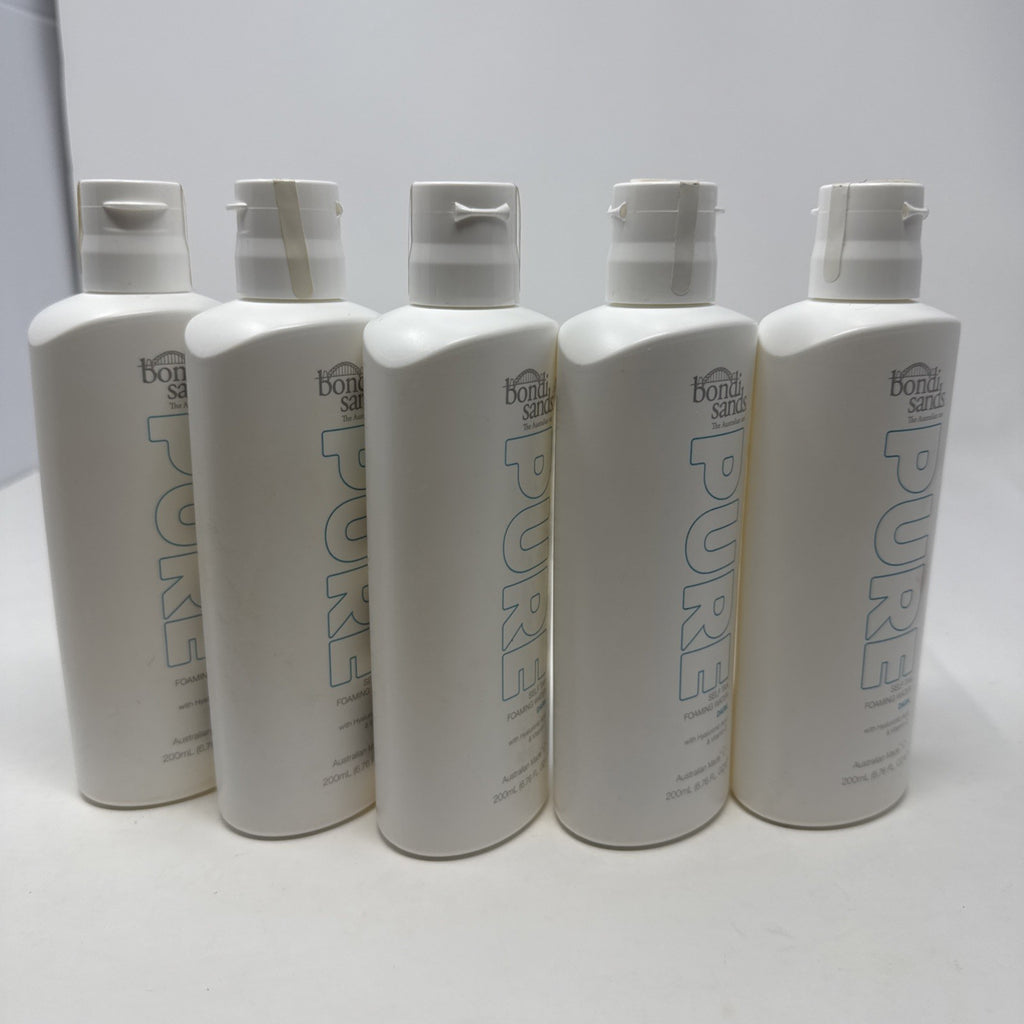 Self Tan Foaming Water Dark - Pack of 5, Hydrating Sunless Tanning Spray