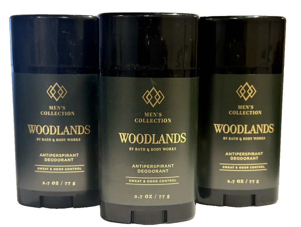 Men's Woodlands Antiperspirant Deodorant 2.7oz Pack of 3 - Fresh Citrus & Cedar