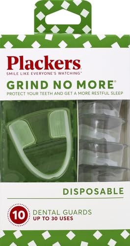 Disposable Night Guard for Teeth Grinding - 10 Count, Ready-to-Wear, BPA Free