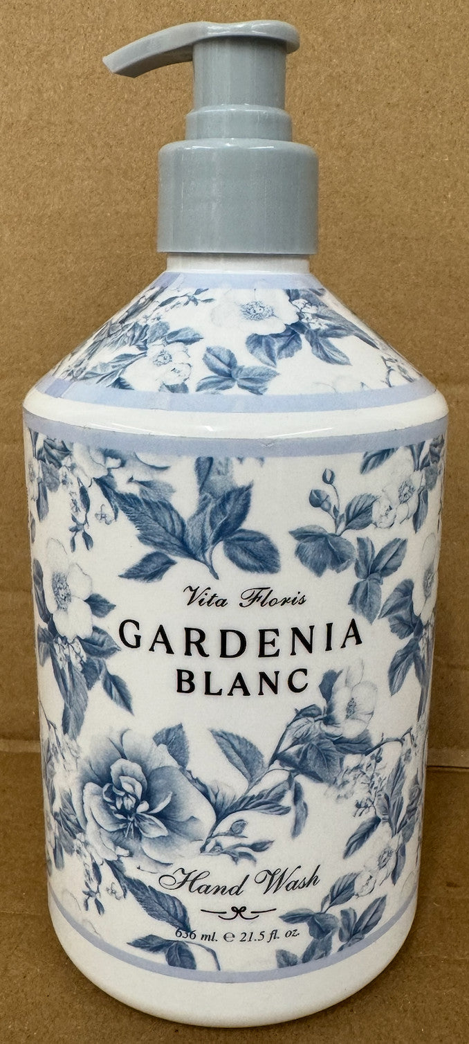 Gardenia Blanc Hand Wash Set - 2 Pack 21.5 fl oz | Floral Scented Hand Soap