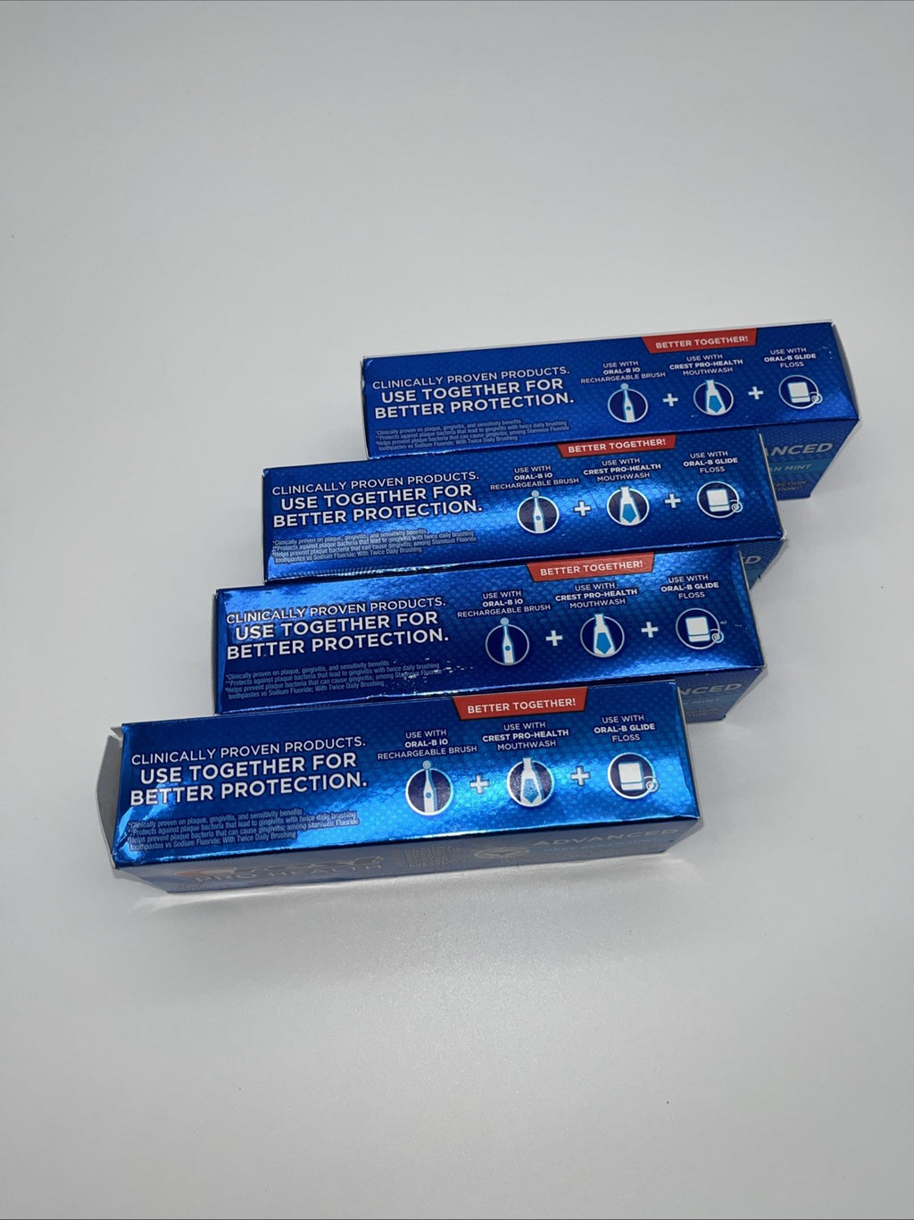 Crest ProHealth Advanced Toothpaste Pack - 4 x 3.5oz, Exp 2026