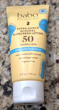Mineral SPF 50 Sunscreen Lotion - Broad Spectrum UVA UVB Protection, 3 fl oz