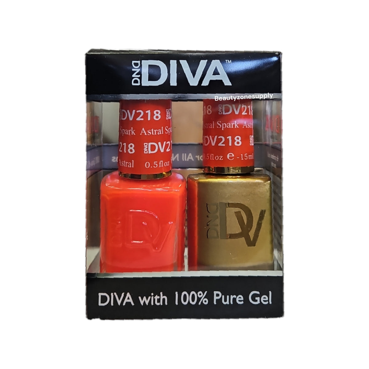 DND Duo Gel & Nail Lacquer Set - Astral Spark, 290 Shades