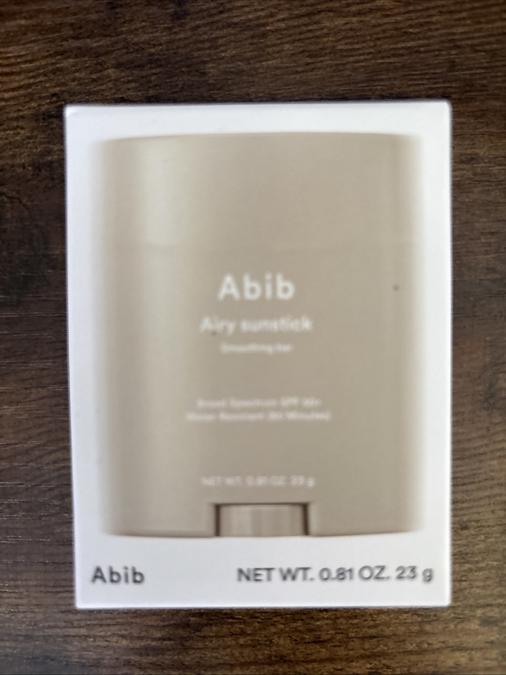 Abib SPF 50+ Broad Spectrum Water-Resistant Face Sunstick 0.81oz