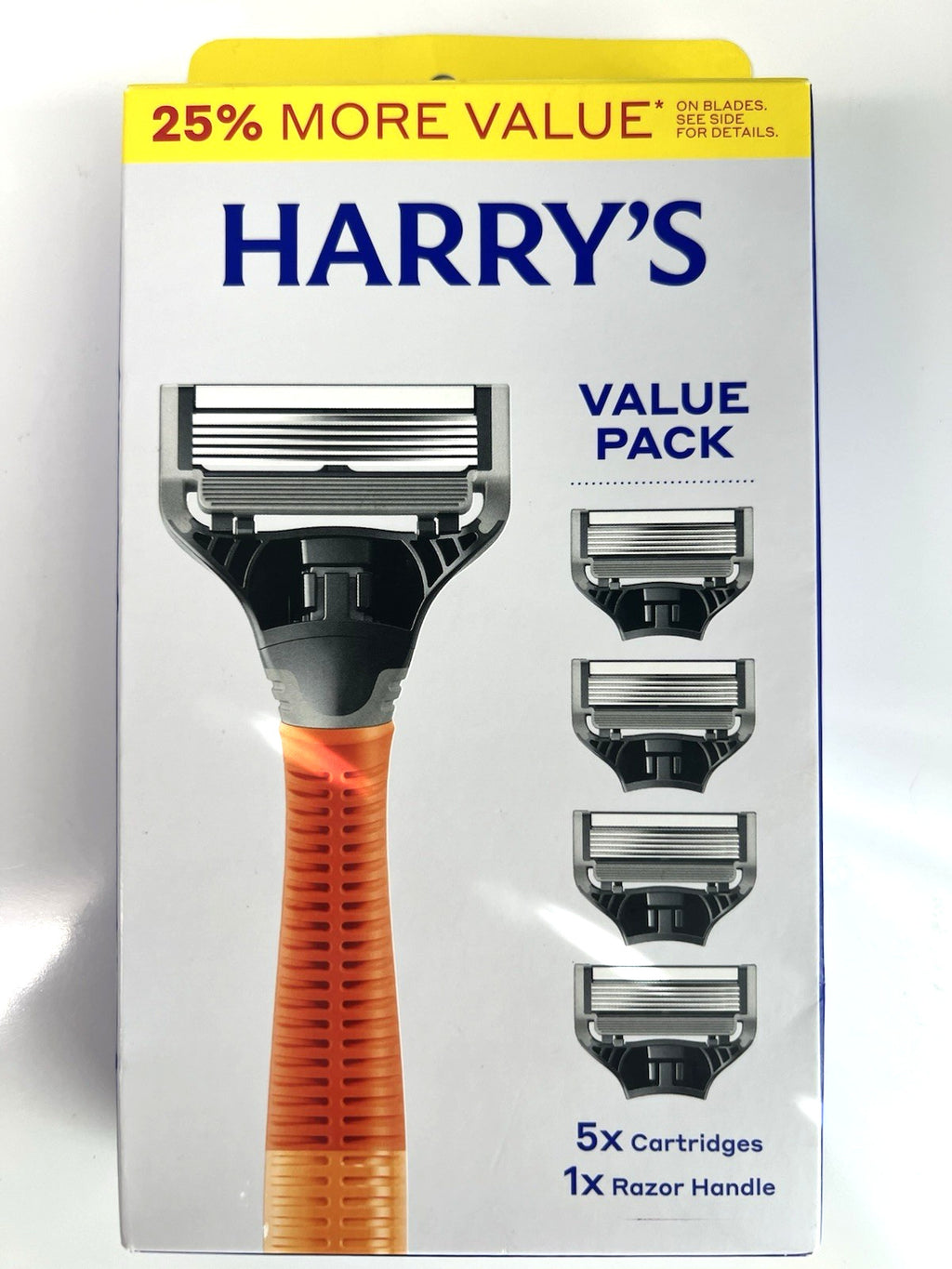 Razors & Razor Blades Value Pack - Handle + 5 Cartridges for Shaving
