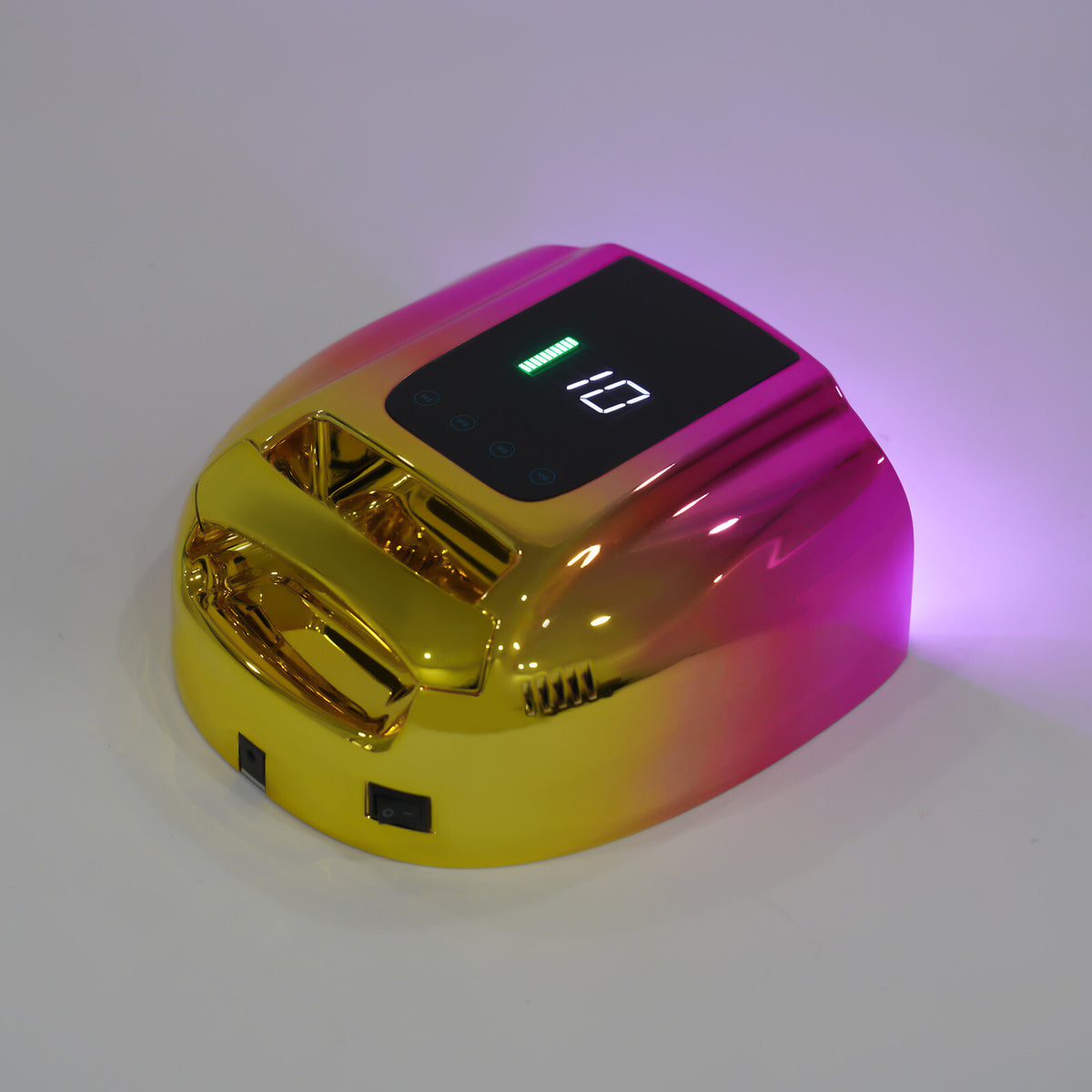 Rechargeable Cordless Nail Dryer 96W LED UV Manicure Lamp with 4 Timer Settings