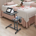 Adjustable Tattoo Work Bench Tray Stand Mobile Desk 12.5kg Load