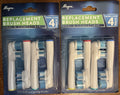 8 Pack Replacement Toothbrush Heads for Oral B Double Clean - Compatible with Dual Action Brushes