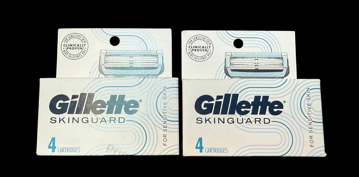 Gillette SkinGuard Razor Blade Refills - 8 Cartridges for Sensitive Skin