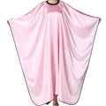 Pink Professional Barber Cape with Adjustable Metal Clip - Waterproof 55x63 Inches
