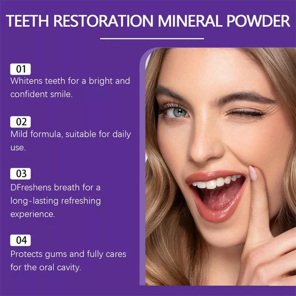 Mineral Powder - Deep Cleaning & Stain Removal, Portable 50g