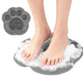 Silicone Foot Scrubber Mat with Suction Cups for Shower, 11.8 Inches