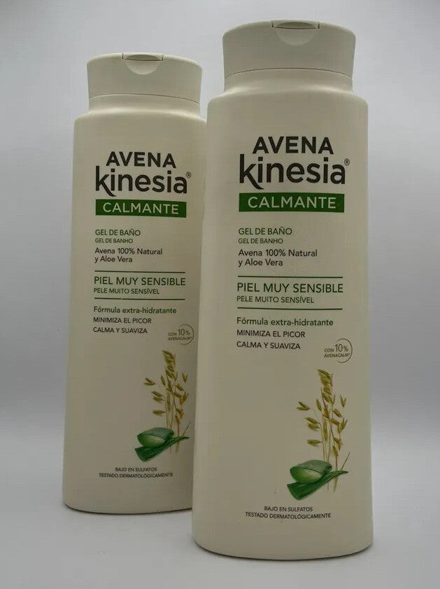 Moisturizing Oatmeal Body Wash for Dry Skin - 2 Bottles