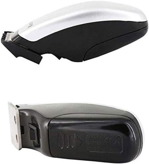 Mini Cordless Hair Trimmer Grooming Kit with Stainless Steel Blades - Travel Size