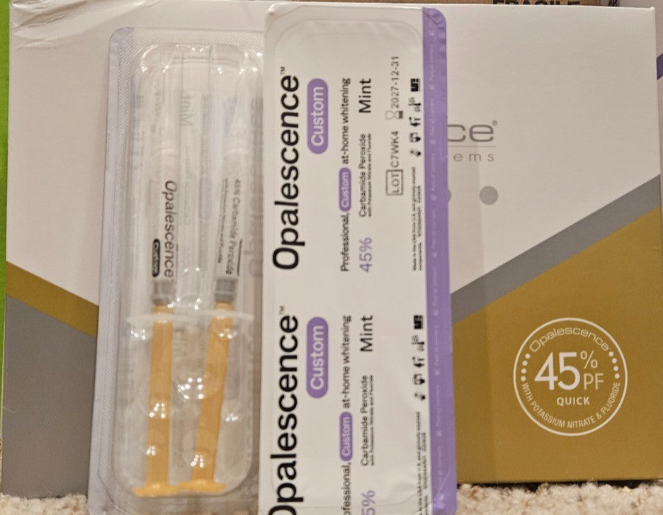 Opalescence 45% Mint Tooth Whitening Gel - 2 Pack Fast-Acting Dental Whitening