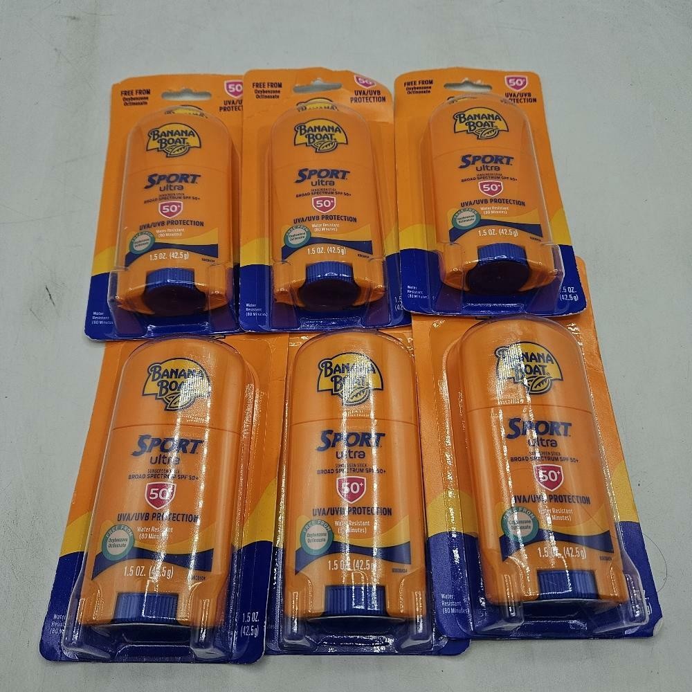 SPF 50 Sunscreen Sticks - Ultra Sport Pack of 6