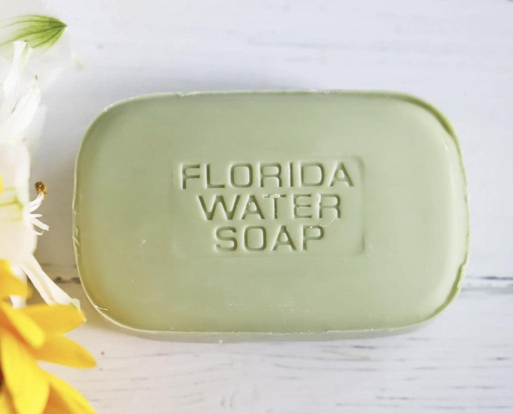 4 Pack Florida Water Scented Soap Bars - Nourishing Cleansing